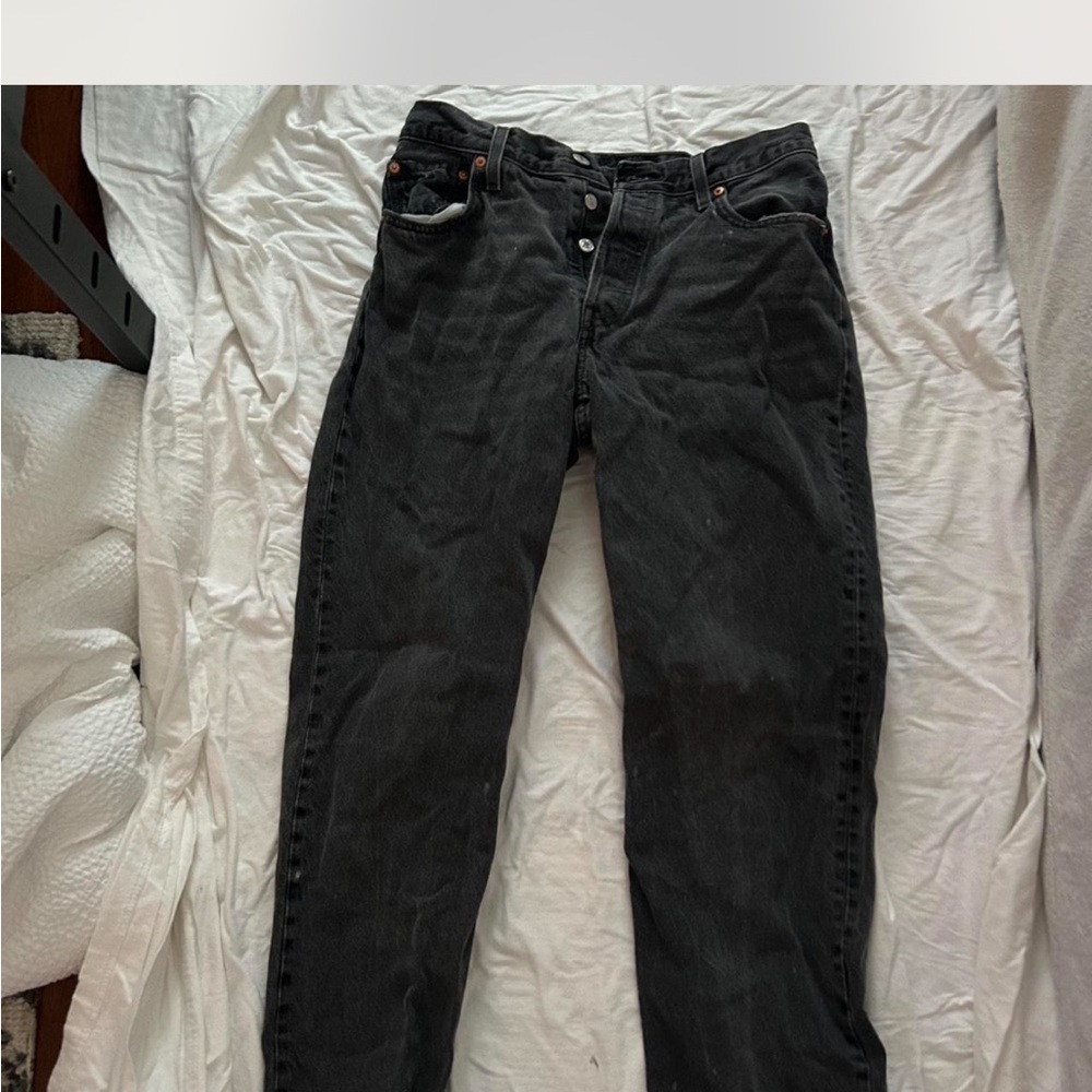 Levi's Black Straight Leg Pants